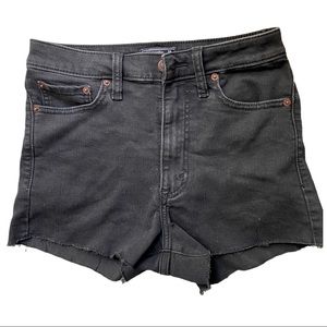 A&F High Rise Short Black